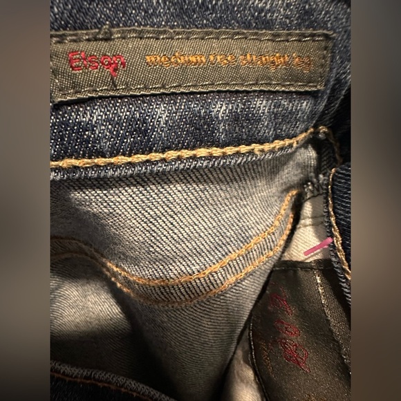 Citizens of Humanity Straight Leg Jeans Elson Mid Rise Medium Wash Denim - Picture 5 of 10